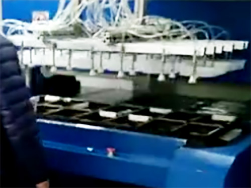 自动取料吸塑裁断机